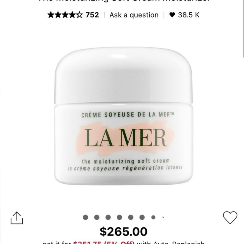 BNIB La Mer Moisturizing Cream 30ml - Luxury Hydrating Skincare
